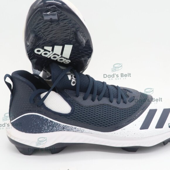 ADIDAS Icon Bounce V TPU Low Men's Baseball Cleats G28281 Size 15 US BLUE NO BOX - Picture 1 of 6